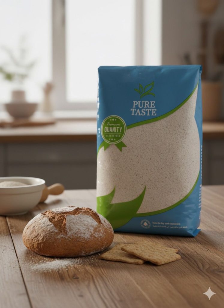 Brown Flour طحين أسمر