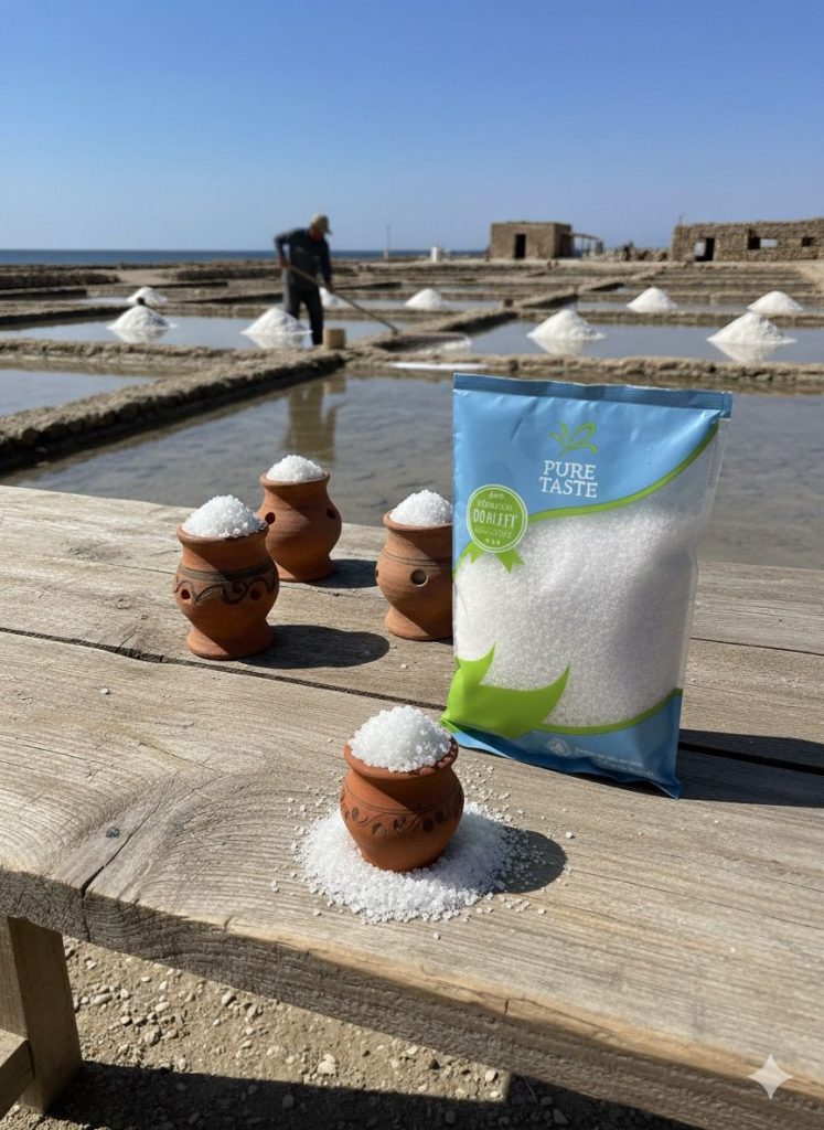 Fleur de Sel Medium Coarse زهرة ألملح البحري