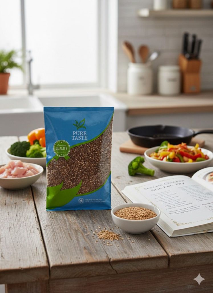Sesame Whole سمسم بقشرو