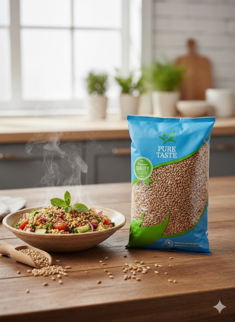 Wheat Peeled قمح مقشور