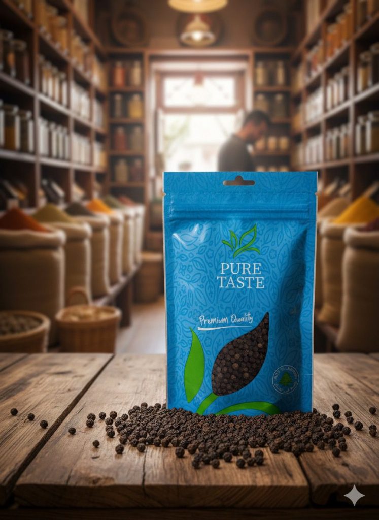 Black peppercorn Grain فلفل أسود حب