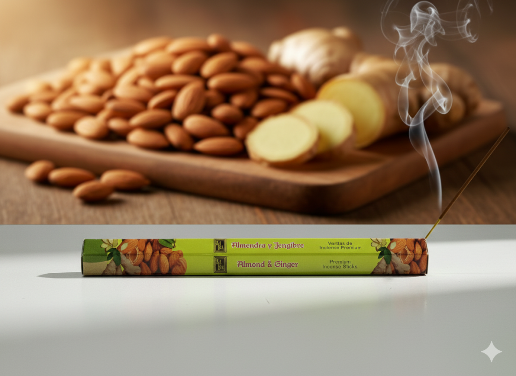 Almond And Ginger Premium Incense x20 Sticks