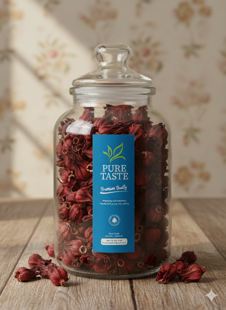 Hibiscus  عشبة الكركديه