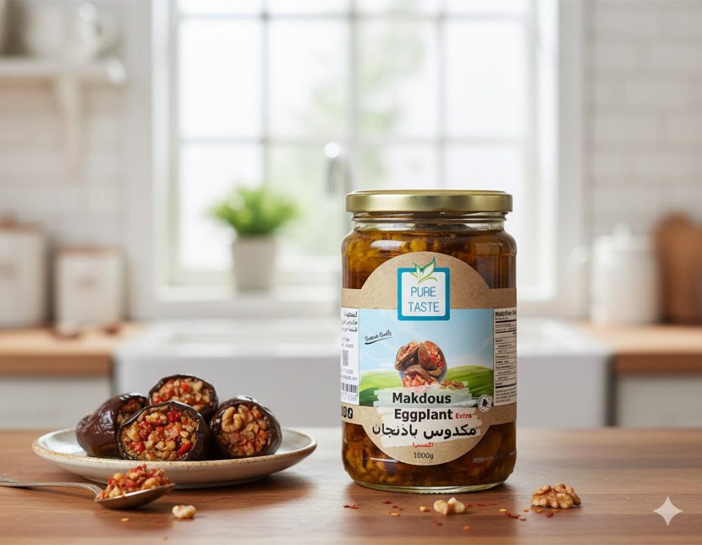 Makdous Eggplant 1kg مكدوس باذنجان