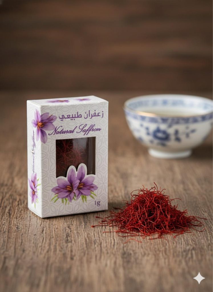 Natural saffron  زعفران طبيعي