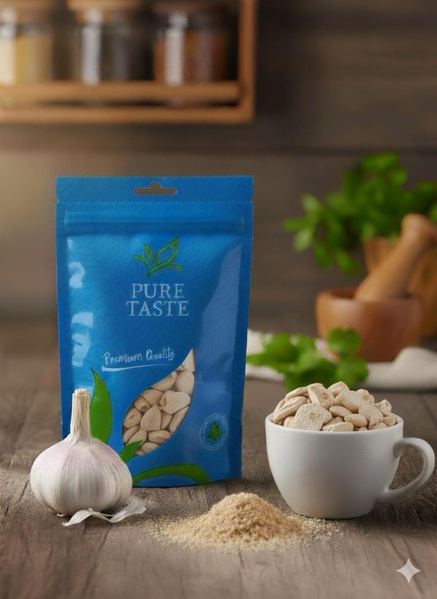 Dried garlic granules ثوم مجفف