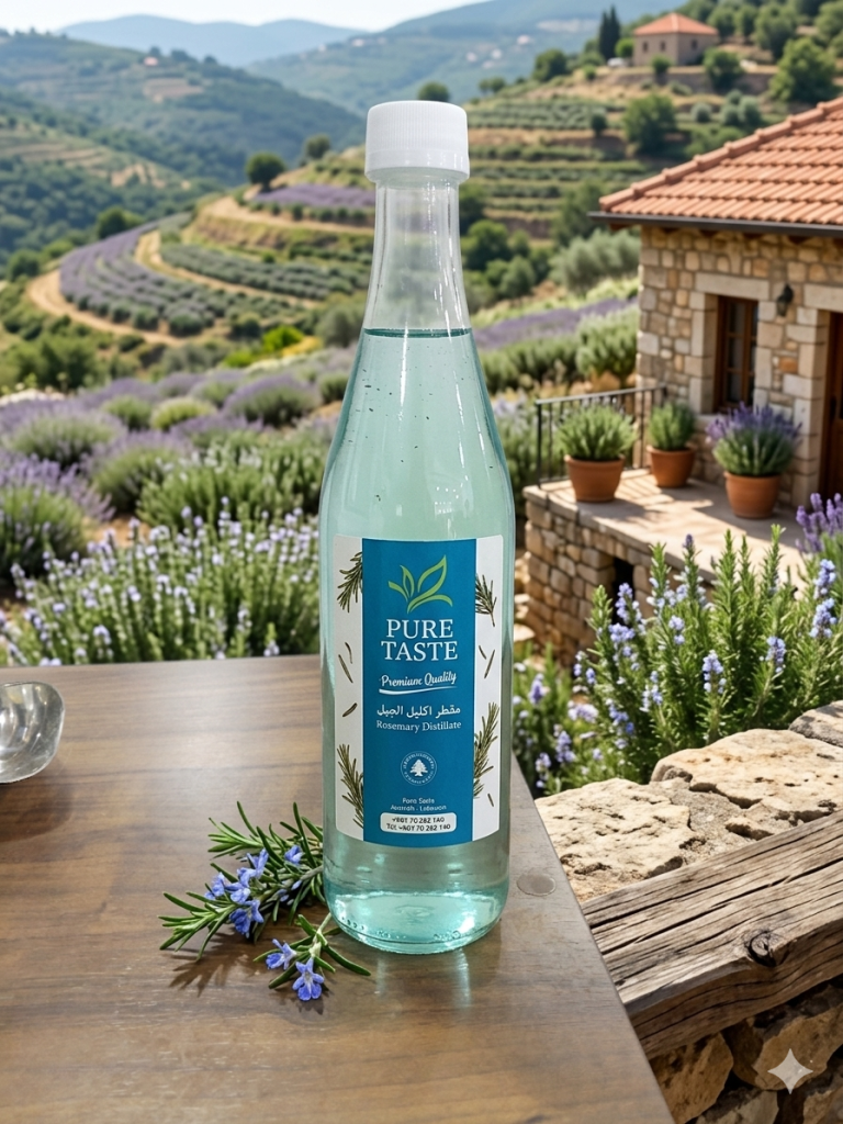 Distilled Rosemary Water 500ml مقطر ماء اكليل الجبل