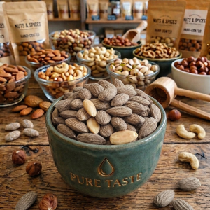 Spanish Almond roasted salted لوز إسباني محمص مالح