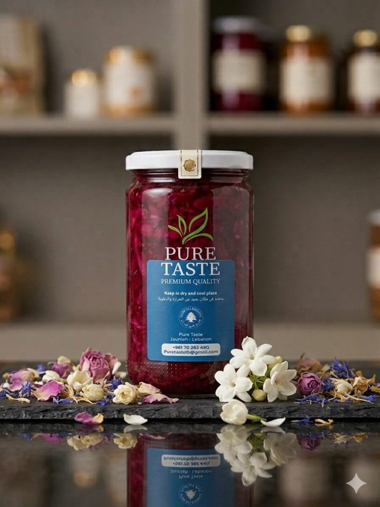 Rose jam gمربى الزهر 800