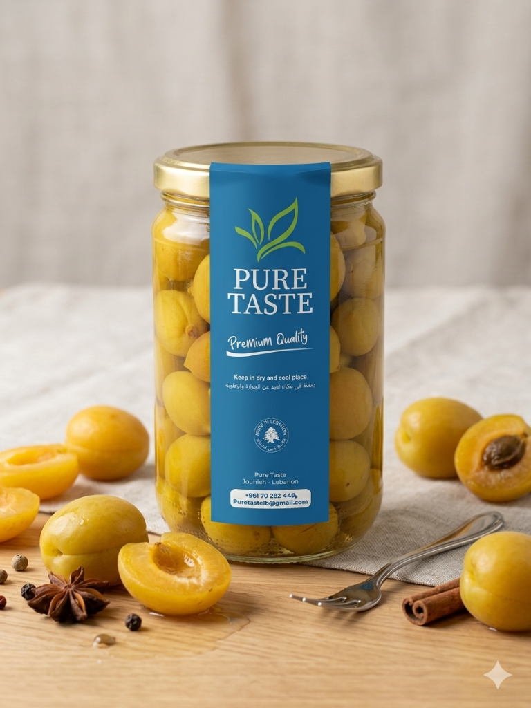 APRICOT PICKLES 650g مخلل المشمش