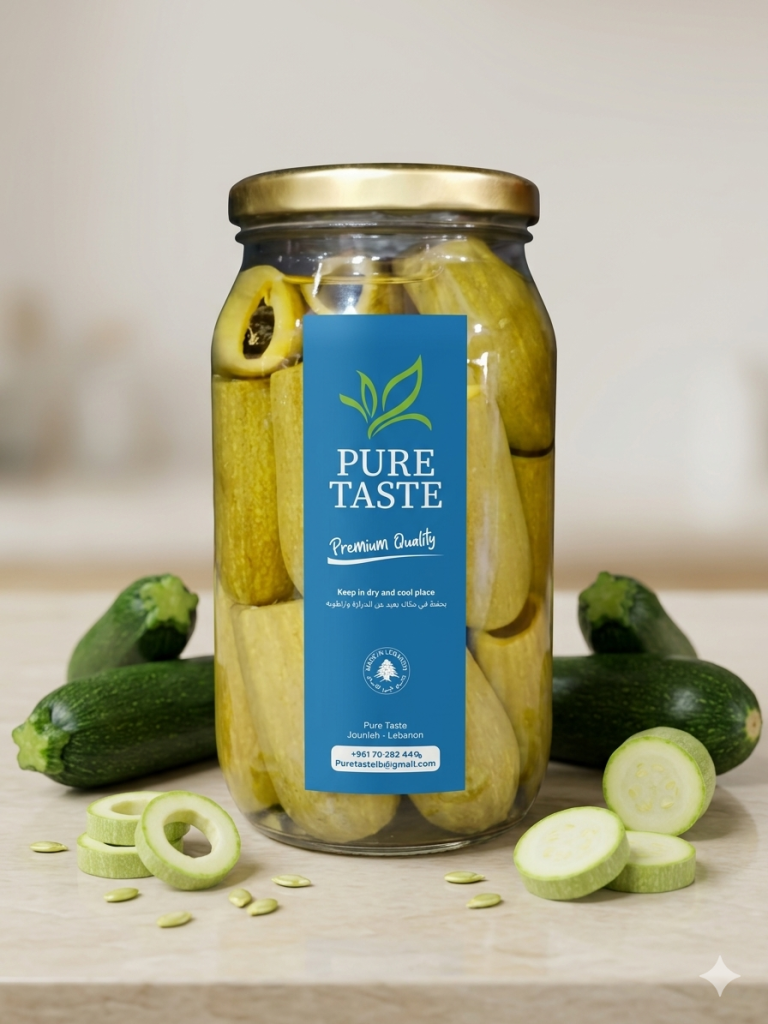 ZUCCHINI PICKLES 1kg كبيس كوسا