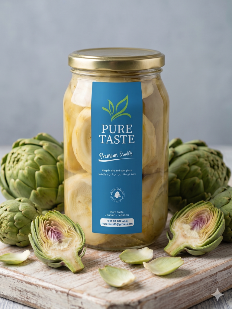 ARTICHOKE PICKLES 1kg ارضي شوكي