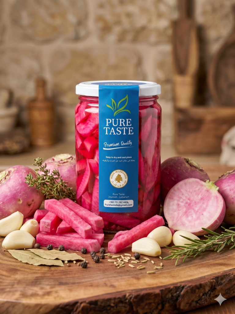 PICKLED TURNIP 600g