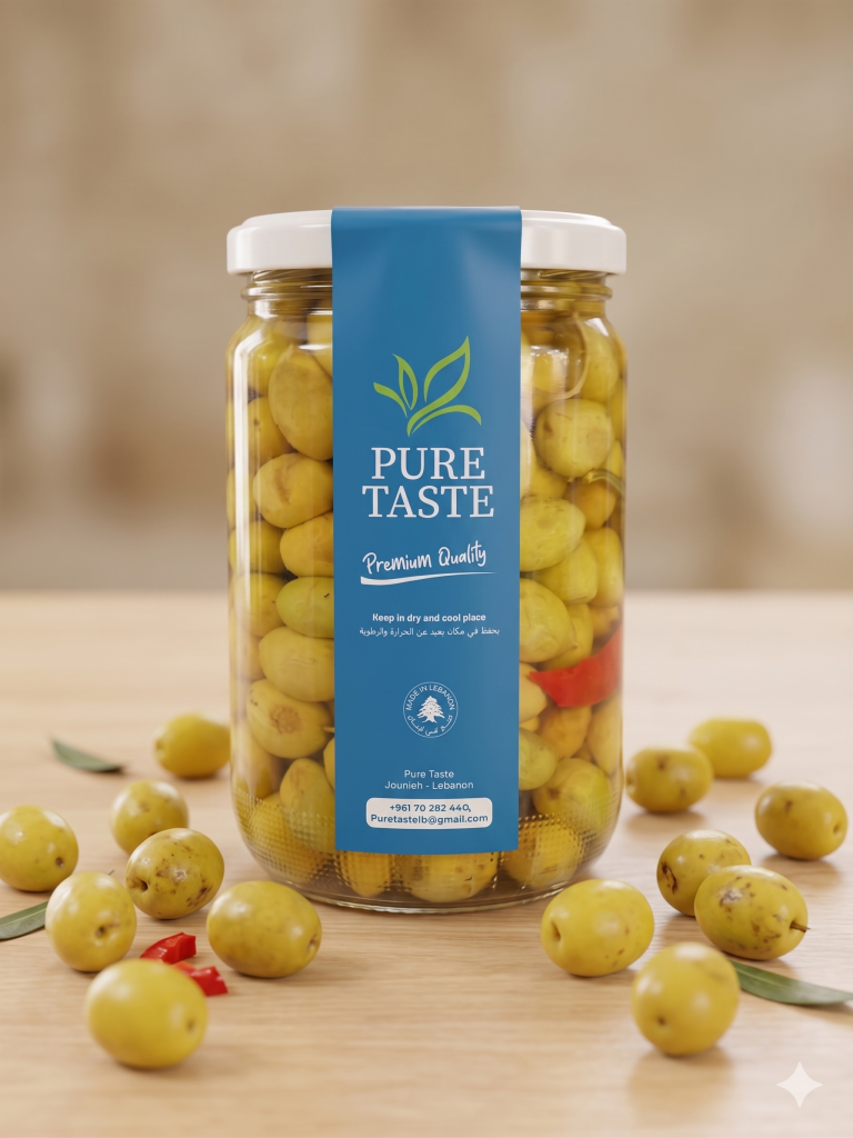 GREEN OLIVE 600g