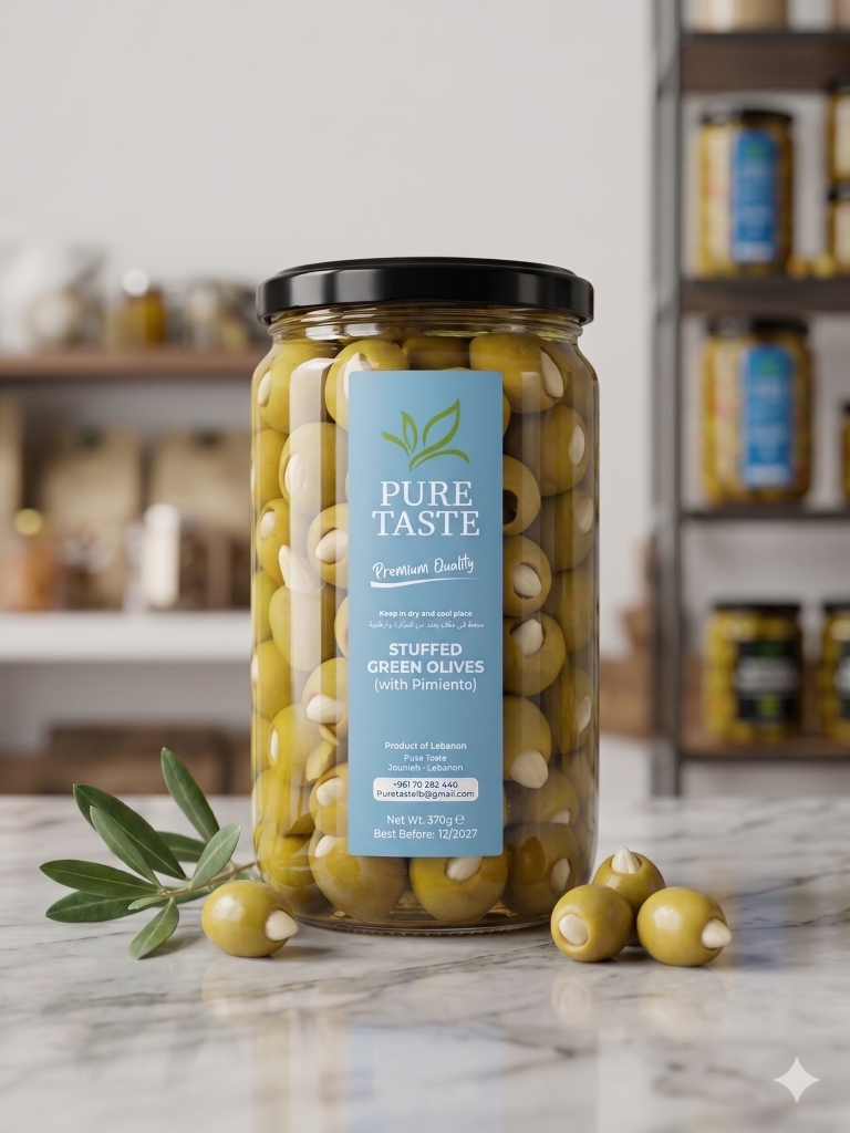 OLIVES WZ ALMOND 600g