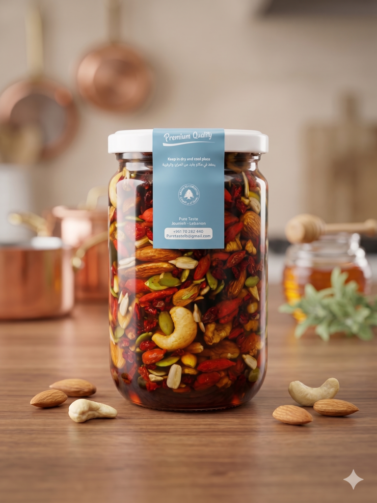 Mix Kernels With Honey 740g قلوبات مع ألعسل
