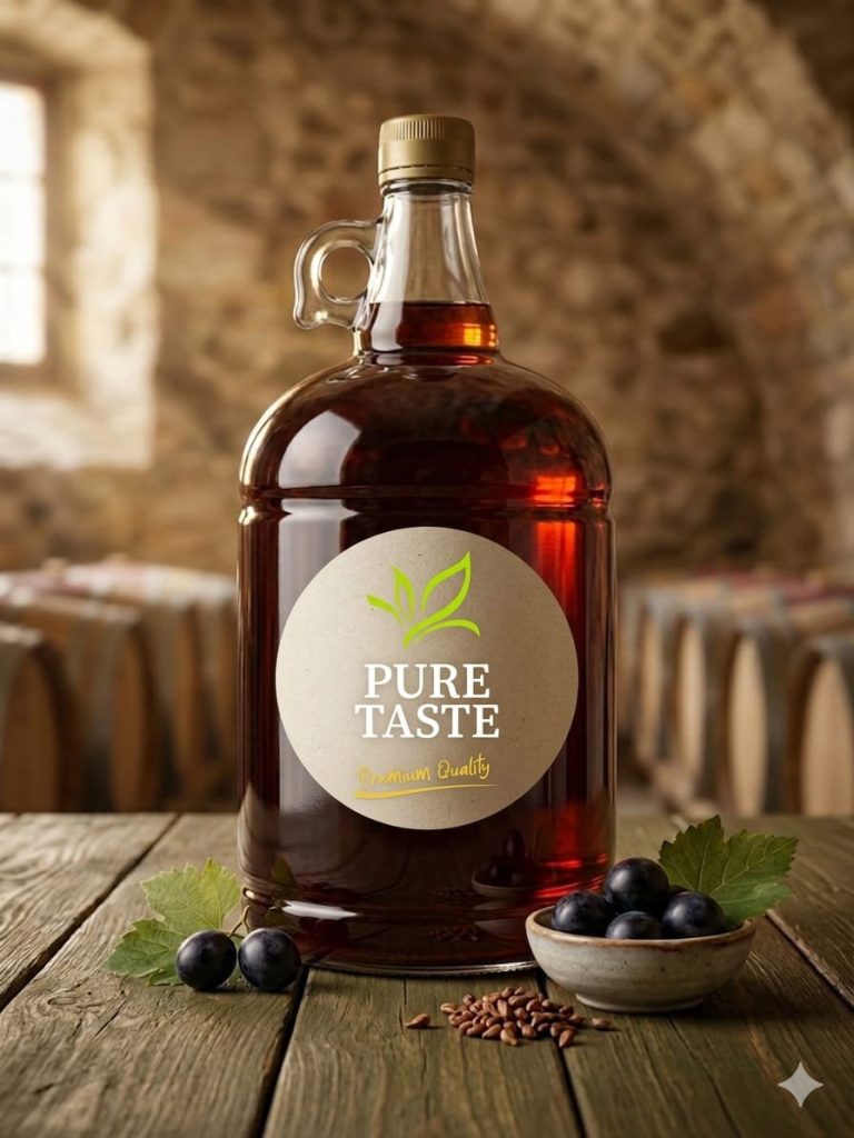 Grape vinegar 3L خل العنب الطبيعي