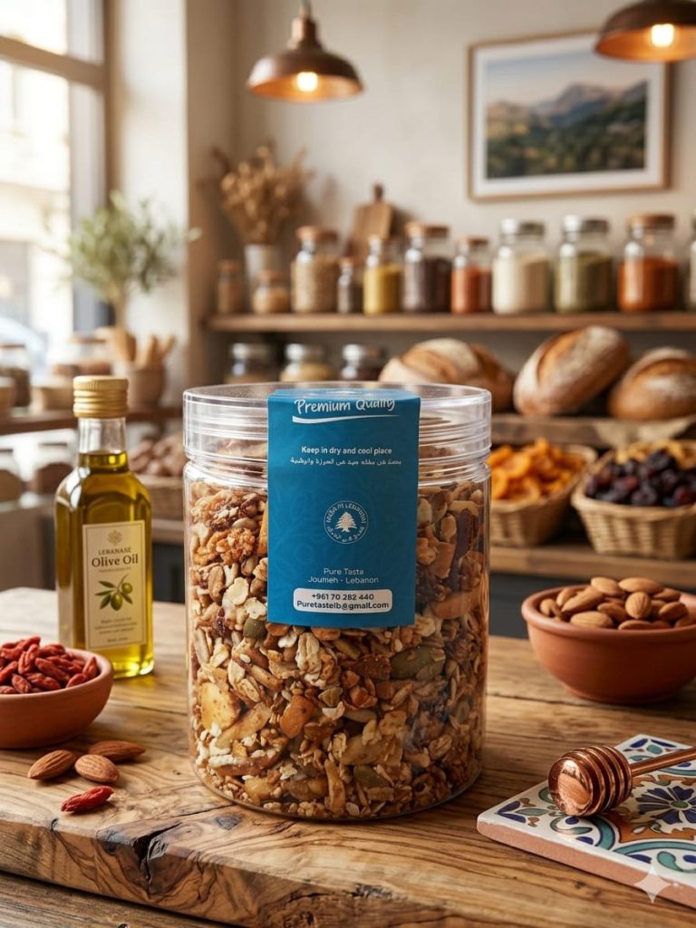 Granola with honey 180g  غرانولا بالعسل