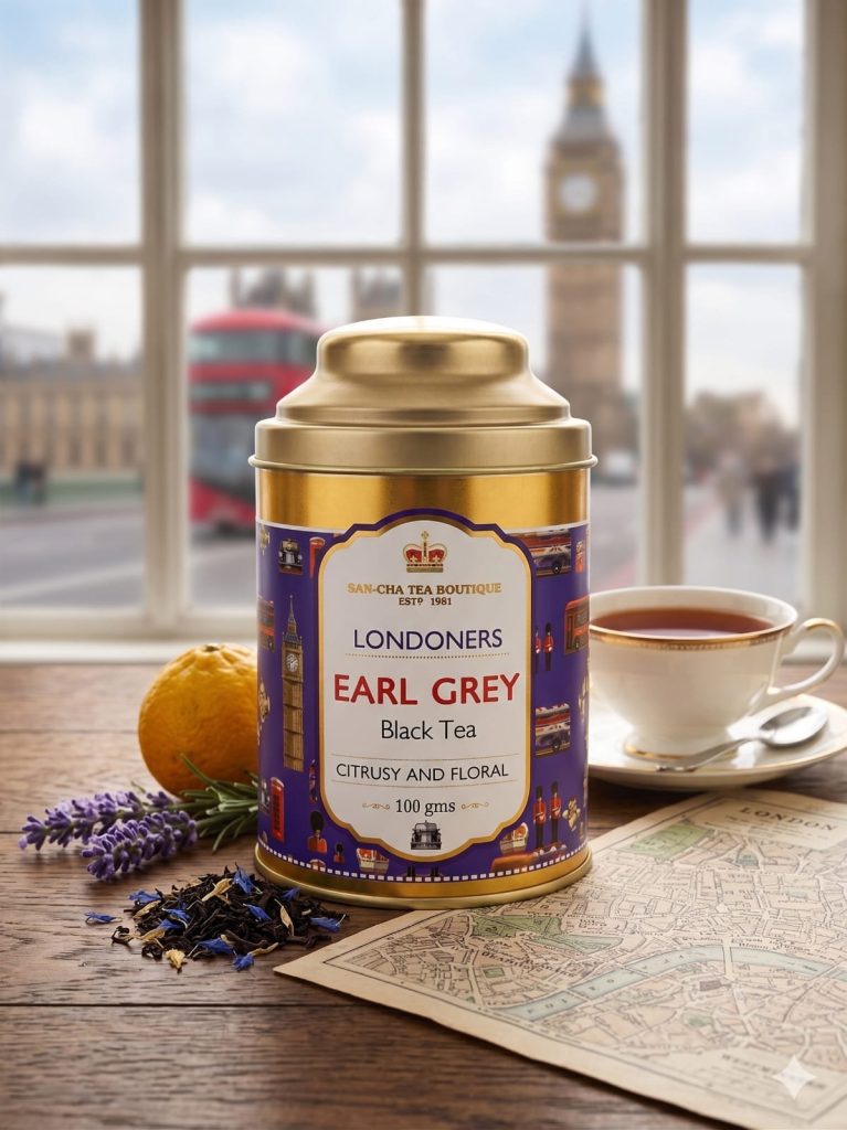 Earl grey black tea شاي إيرلي غراي الأسود