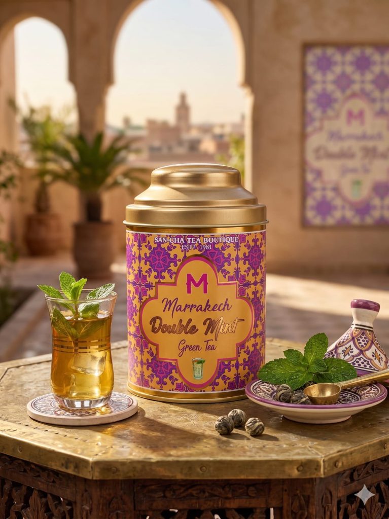 Marrahech double mint green tea