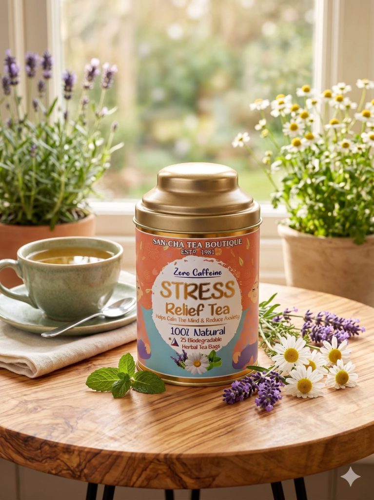 Stress relief tea