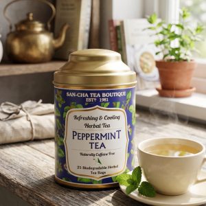 Peppermint tea  شاي بالنعناع
