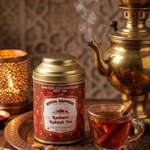 Kashmiri kahwa green tea