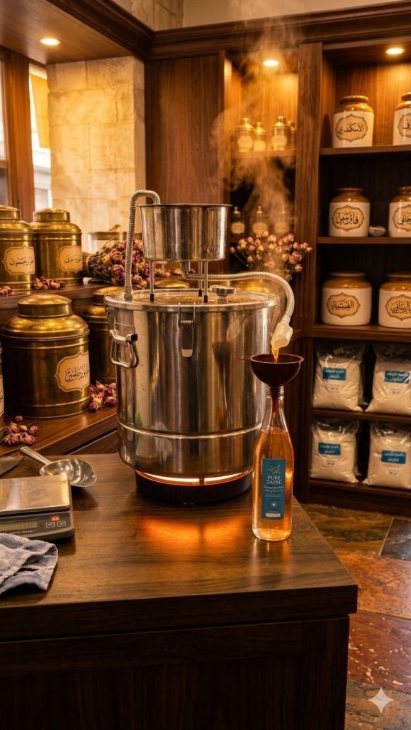 Rose water 250 ml  ماء الزهر