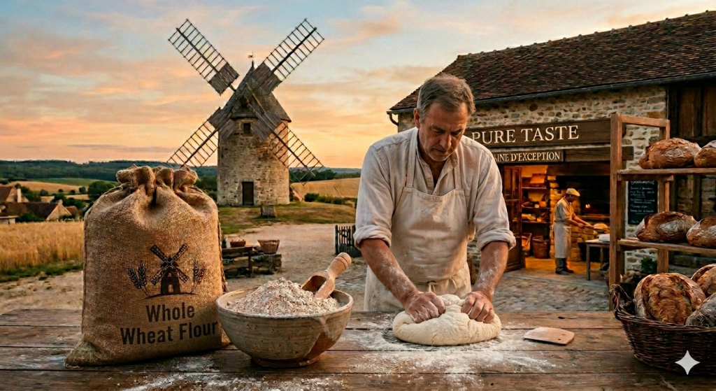 Whole Wheat Flour طحين قمحة كاملة