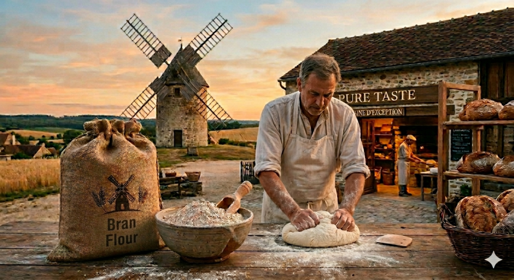 Bran Flour طحين نخالة