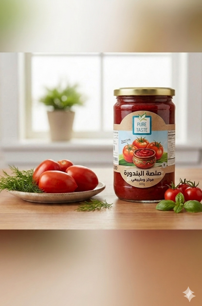 Sauce Tomate 600g صلصة البندورة
