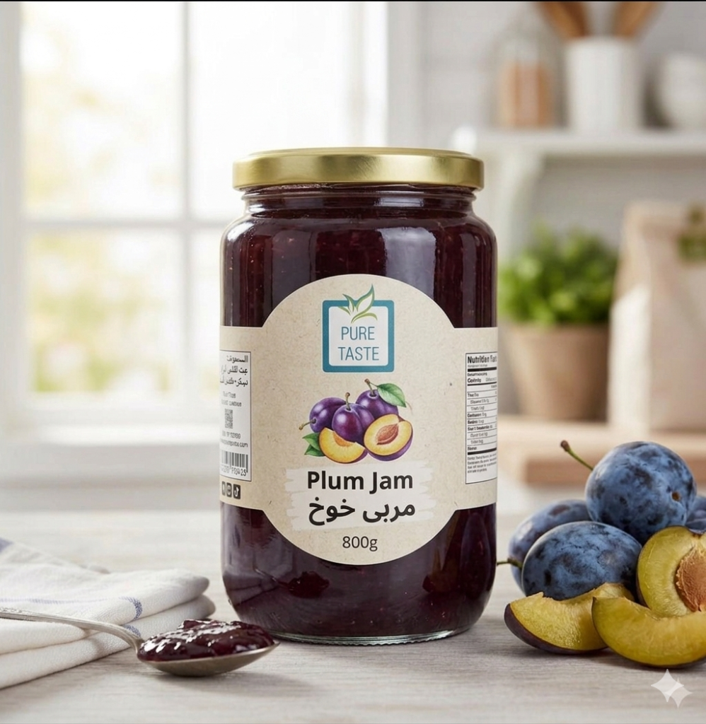 Plum Jam 800g مربى الخوخ