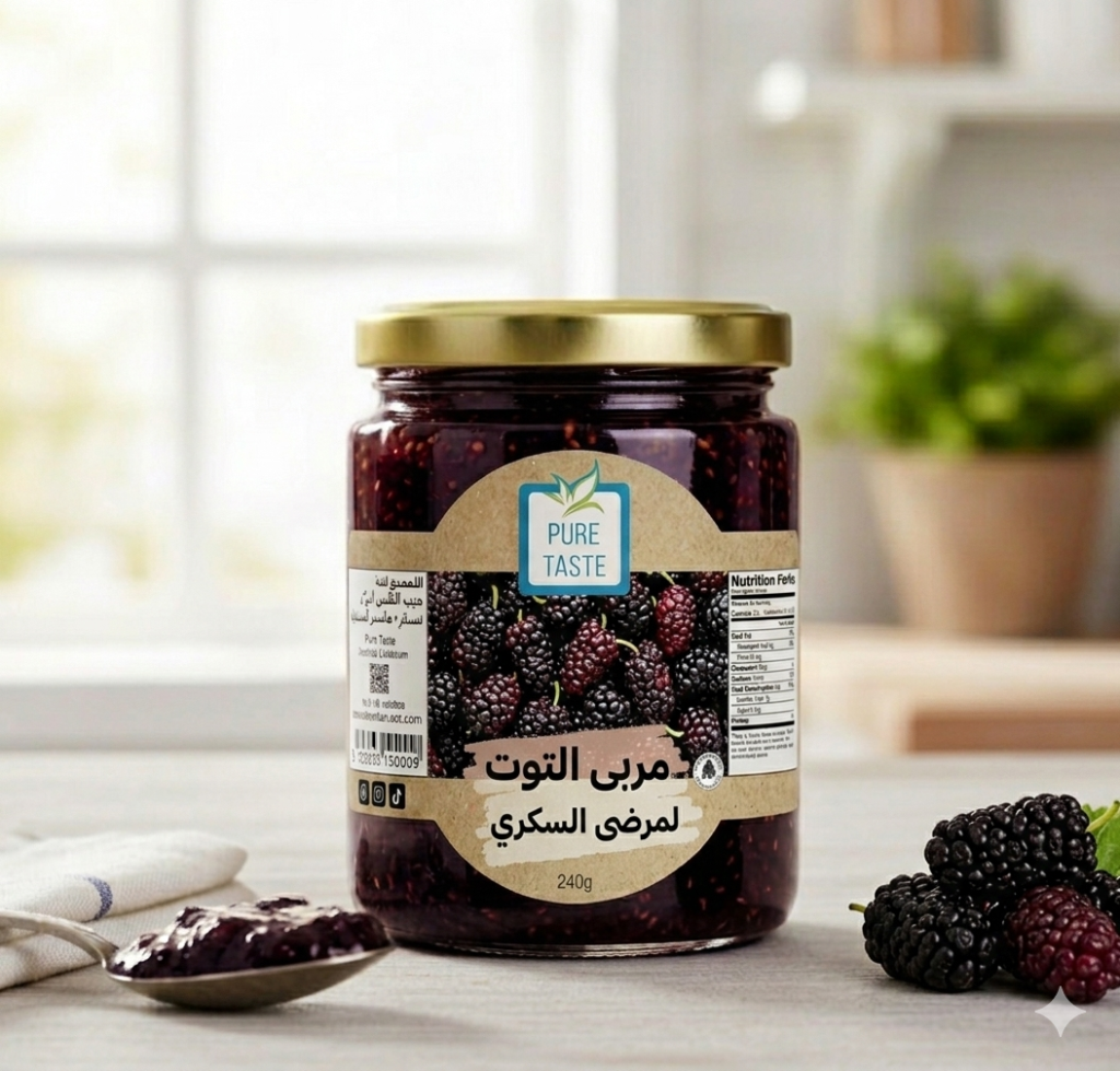 Berries Jam For Diabetes 240gمربى التوت لمرضى السكري