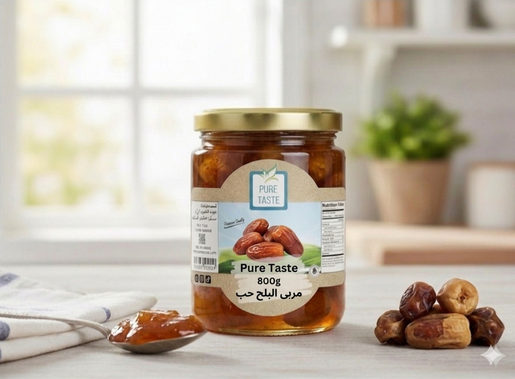 Dates Jam 800g مربى البلح