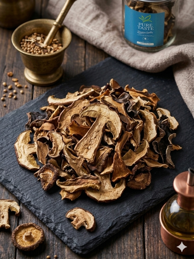 Dried Mushrooms Slices فطر مخفف شرائح