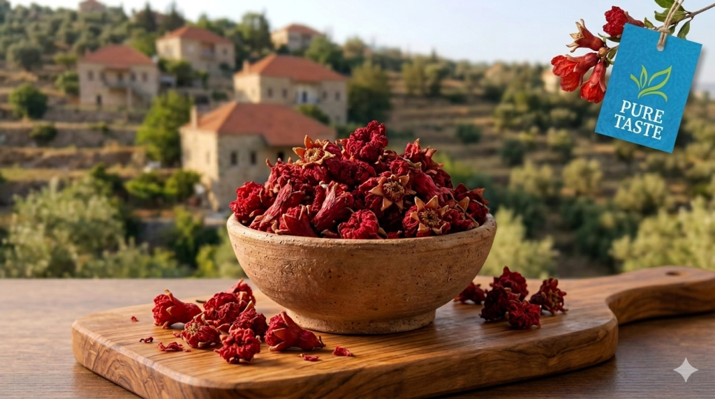 Pomegranate Flowers ورد الرمان