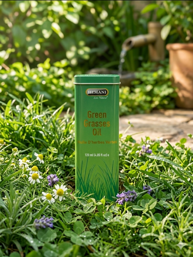 Green Grasses Oil 120ml زيت الحشائش الخضراء