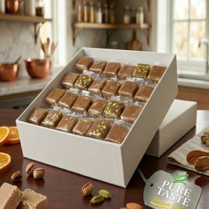 Noga Ashta With Pistachio نوغا بالقشطو و فستق حلبي