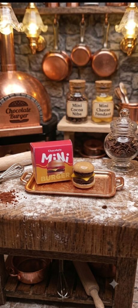 Chocolate Mini Burger  ميني برغر