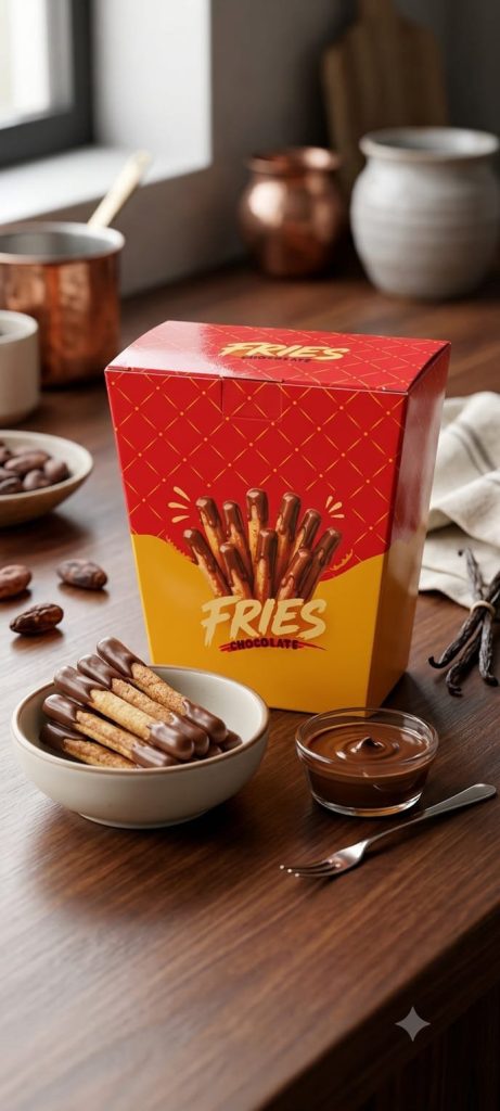 Fries Chocolate بطاطا بالشوكولا