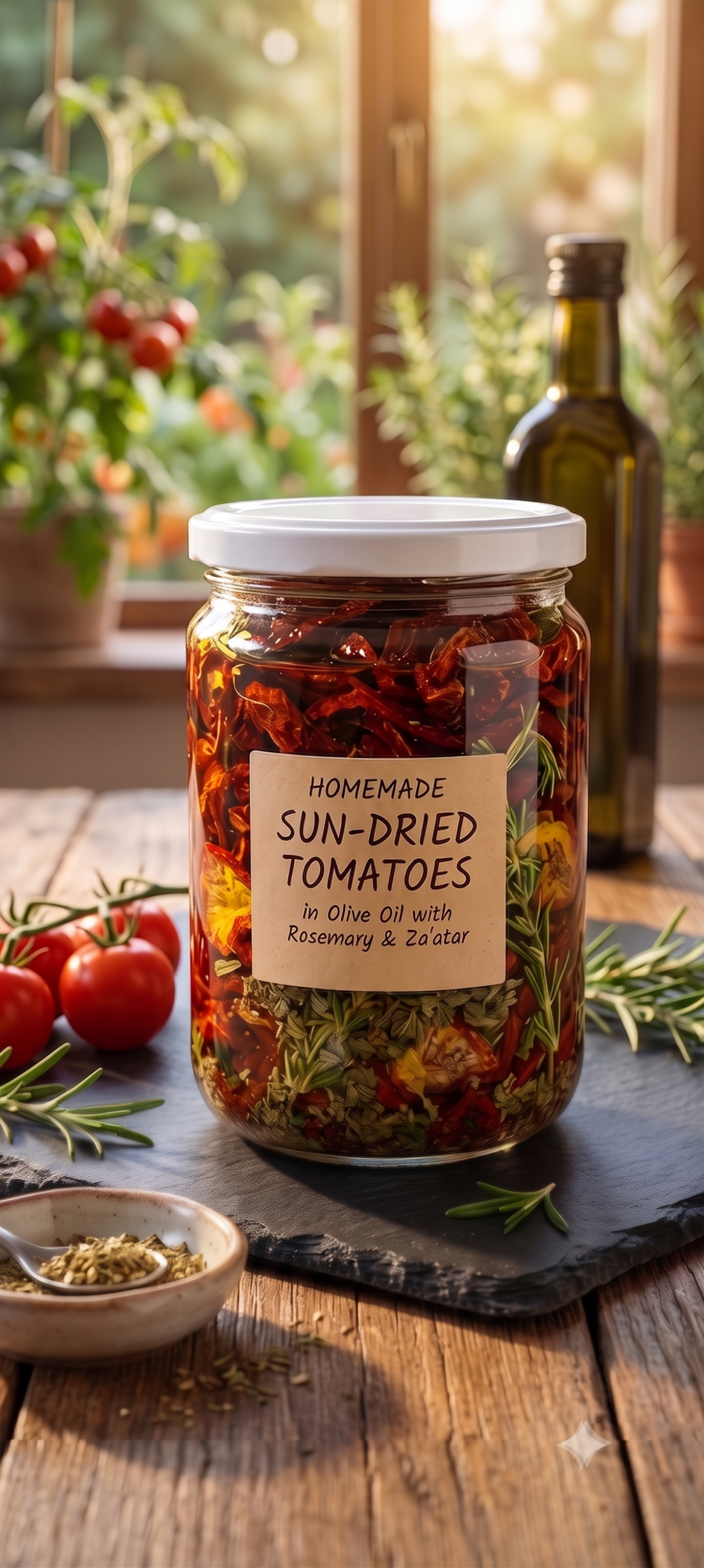 Tomatoes dried with oil 615g